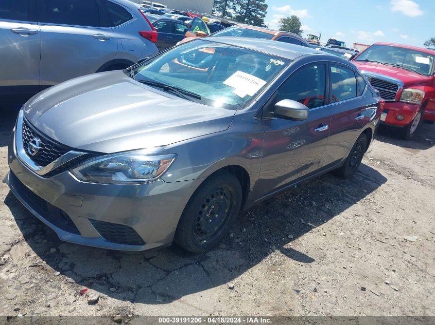 2019 Nissan Sentra S VIN: 3N1AB7AP5KY323278 Lot: 39191206