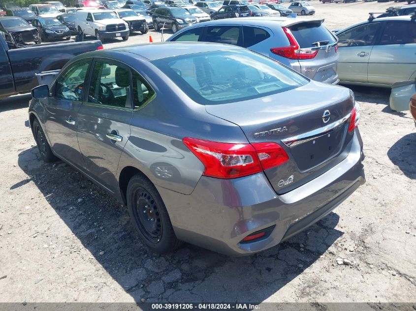 2019 Nissan Sentra S VIN: 3N1AB7AP5KY323278 Lot: 39191206