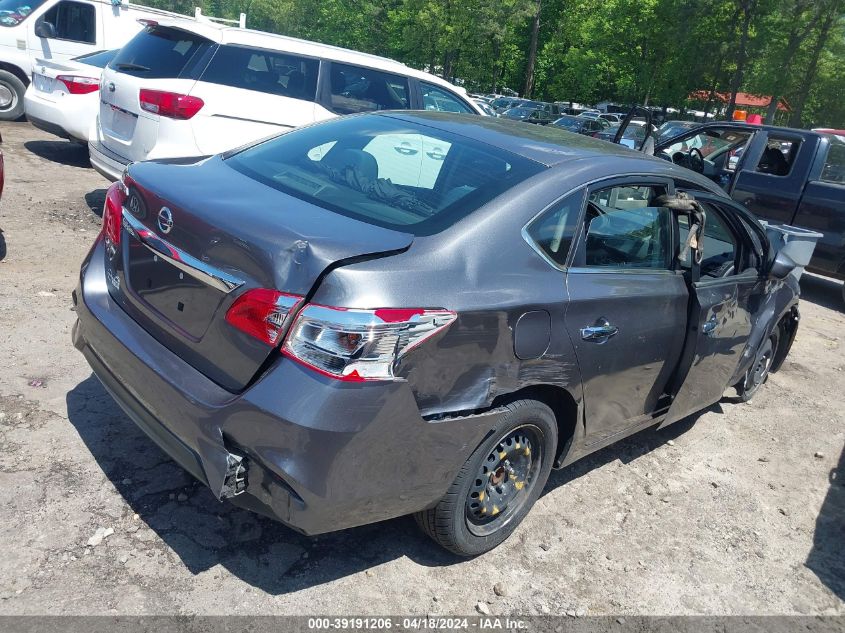 2019 Nissan Sentra S VIN: 3N1AB7AP5KY323278 Lot: 39191206