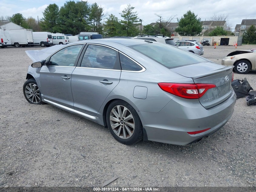 VIN 5NPE34AF9HH444466 2017 HYUNDAI SONATA SPORT