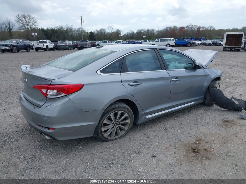 VIN 5NPE34AF9HH444466 2017 HYUNDAI SONATA SPORT