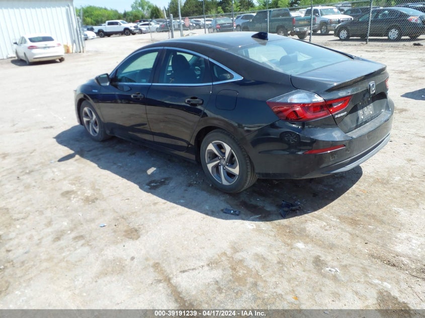 VIN 19XZE4F54LE007922 2020 HONDA INSIGHT EX