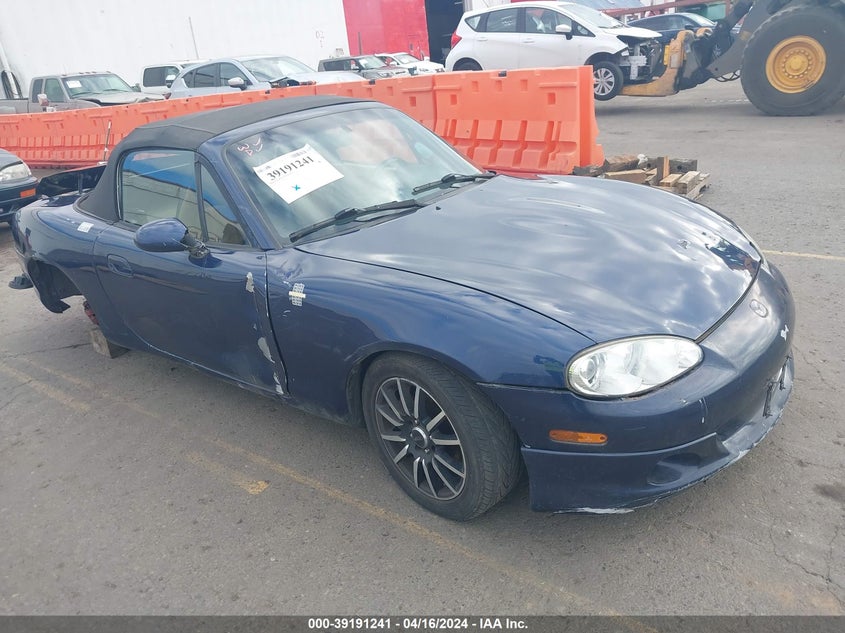 2001 Mazda Mx-5 Miata Ls/Special Edition VIN: JM1NB353110206840 Lot: 39191241