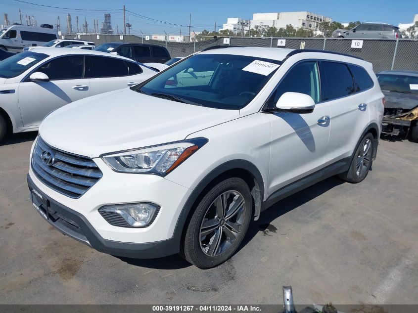 2016 Hyundai Santa Fe Se VIN: KM8SN4HF5GU158584 Lot: 39191267