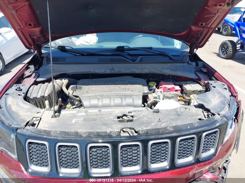 VIN 3C4NJDDB3MT552221 2021 JEEP COMPASS TRAILHAWK 4X4