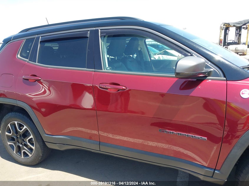 VIN 3C4NJDDB3MT552221 2021 JEEP COMPASS TRAILHAWK 4X4