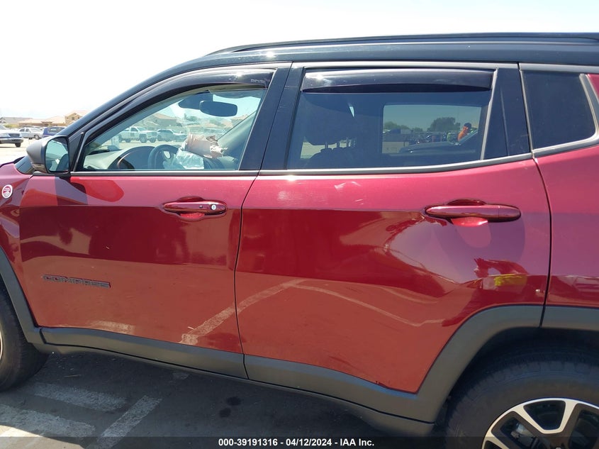 VIN 3C4NJDDB3MT552221 2021 JEEP COMPASS TRAILHAWK 4X4