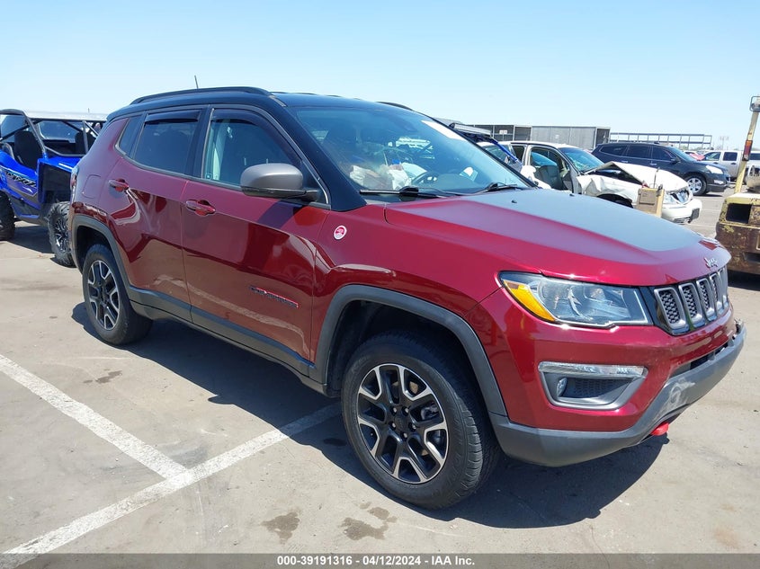 VIN 3C4NJDDB3MT552221 2021 JEEP COMPASS TRAILHAWK 4X4