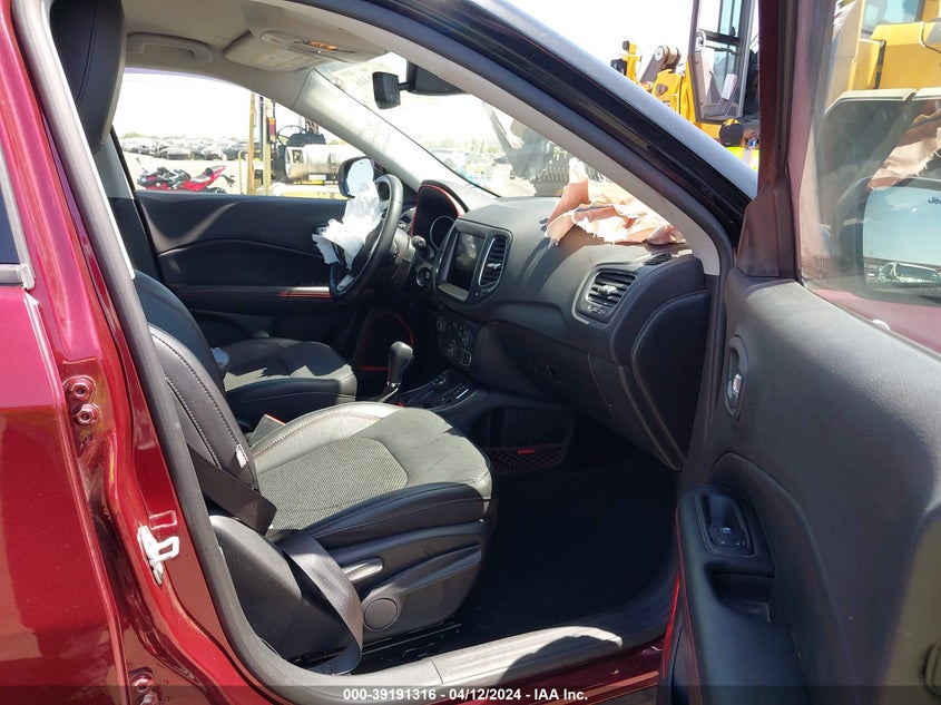 VIN 3C4NJDDB3MT552221 2021 JEEP COMPASS TRAILHAWK 4X4