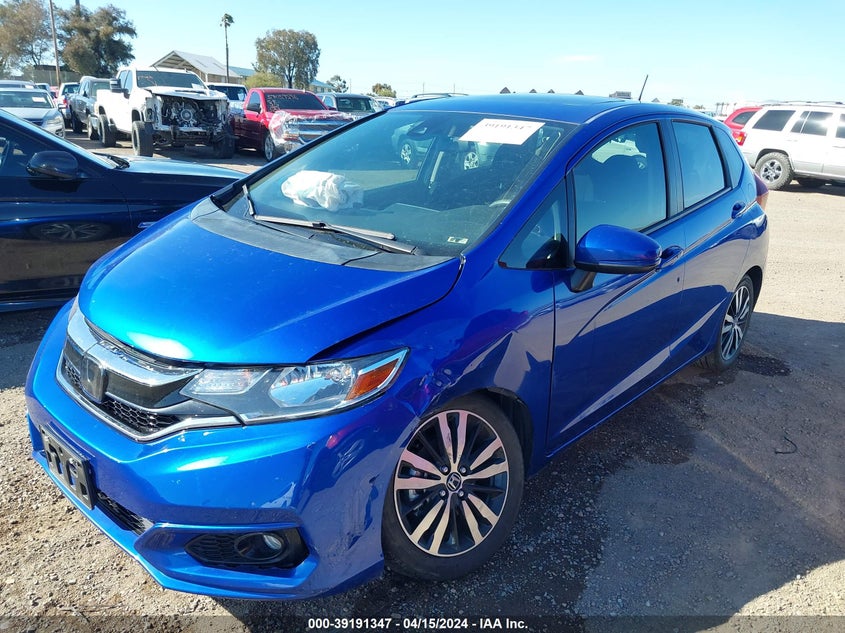 2019 HONDA FIT EX - 3HGGK5H86KM737642
