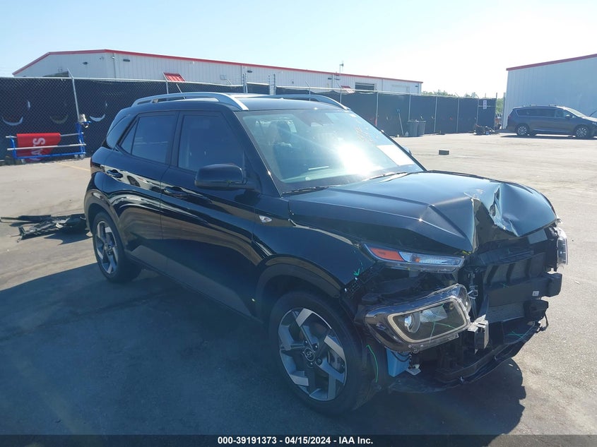 2023 Hyundai Venue Sel VIN: KMHRC8A34PU230113 Lot: 39191373