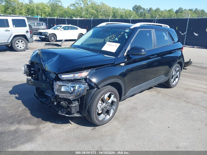 2023 Hyundai Venue Sel VIN: KMHRC8A34PU230113 Lot: 39191373