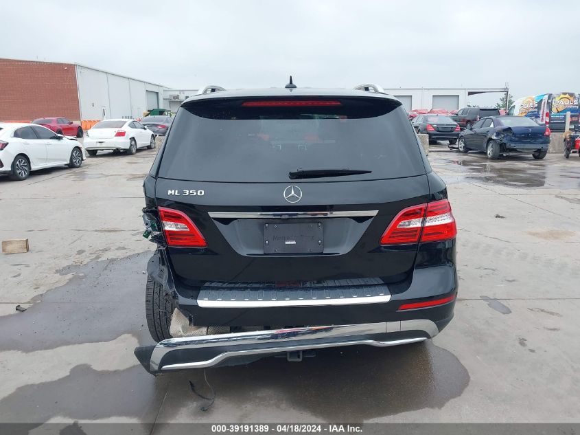 2015 Mercedes-Benz Ml 350 VIN: 4JGDA5JB6FA610785 Lot: 39191389