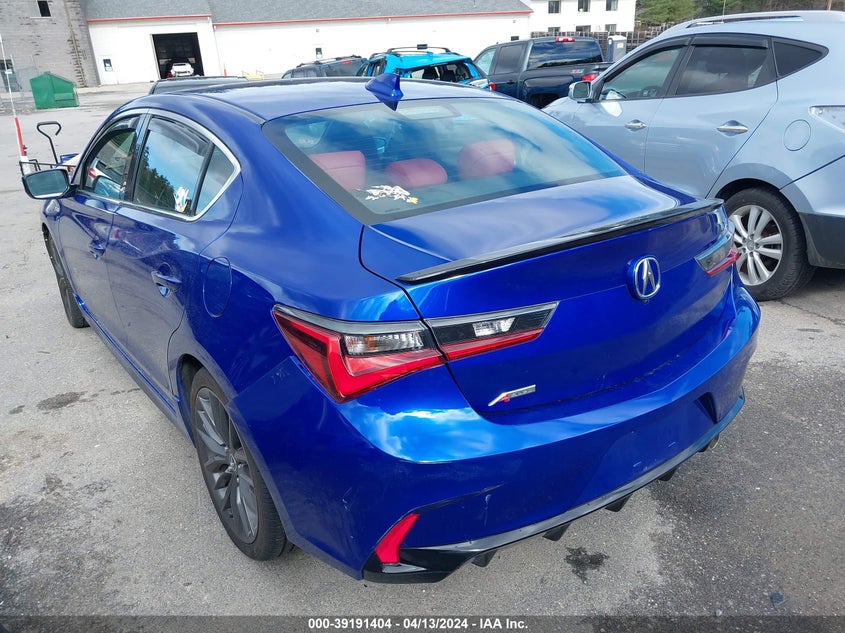 2020 Acura Ilx Premium A-Spec Packages/Technology A-Spec Packages VIN: 19UDE2F82LA005552 Lot: 39191404