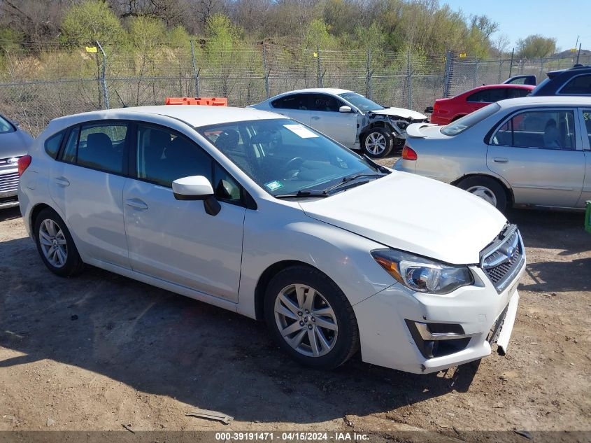 2016 SUBARU IMPREZA 2.0I PREMIUM - JF1GPAB60G8231824