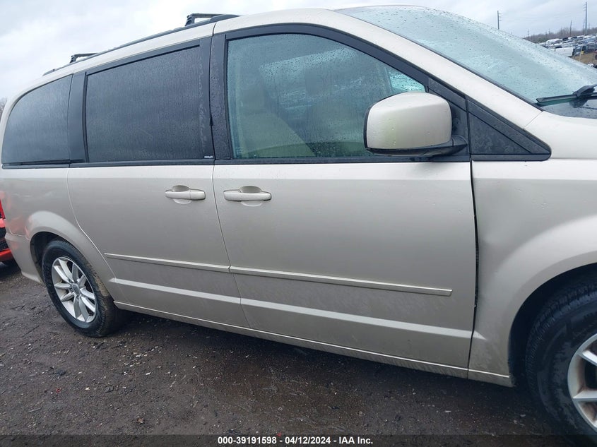 2014 DODGE GRAND CARAVAN SXT - 2C4RDGCG6ER233570