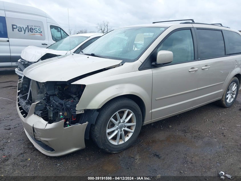 2014 DODGE GRAND CARAVAN SXT - 2C4RDGCG6ER233570
