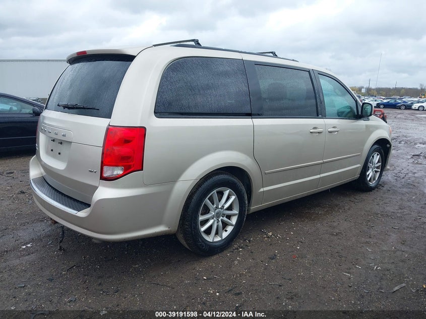 2014 DODGE GRAND CARAVAN SXT - 2C4RDGCG6ER233570