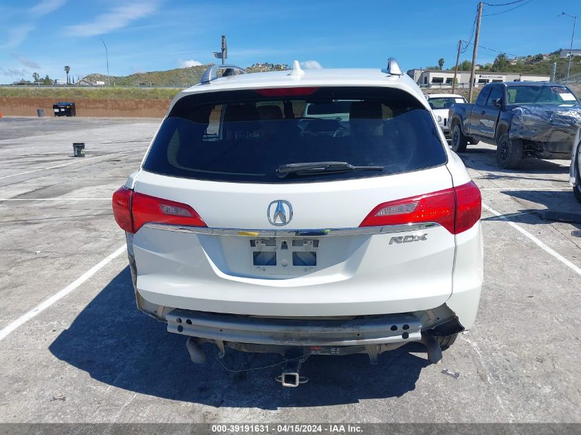 2014 Acura Rdx VIN: 5J8TB3H57EL010427 Lot: 39191631