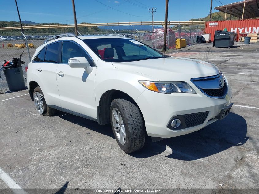 2014 Acura Rdx VIN: 5J8TB3H57EL010427 Lot: 39191631