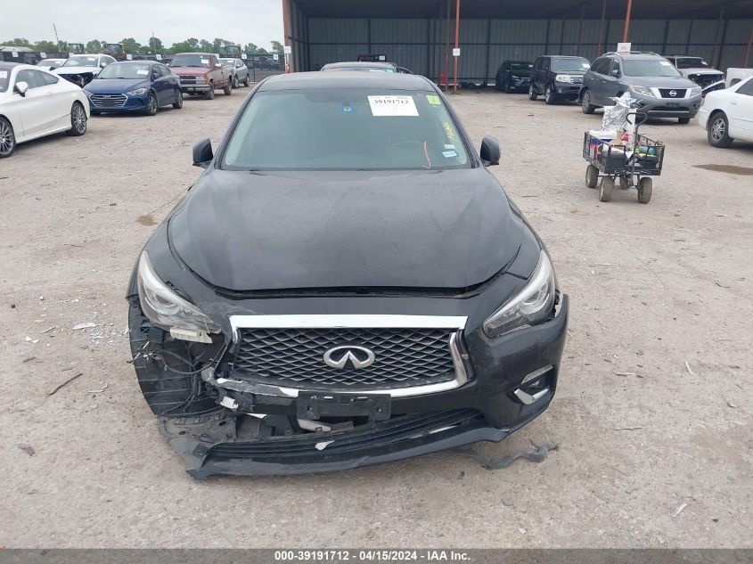 2018 Infiniti Q50 3.0T Luxe VIN: JN1EV7AP7JM363310 Lot: 40924400