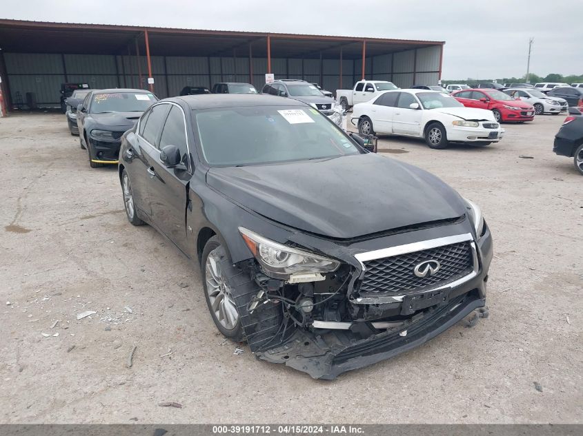 2018 Infiniti Q50 3.0T Luxe VIN: JN1EV7AP7JM363310 Lot: 40924400