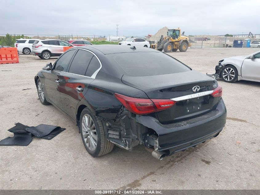 2018 Infiniti Q50 3.0T Luxe VIN: JN1EV7AP7JM363310 Lot: 40924400