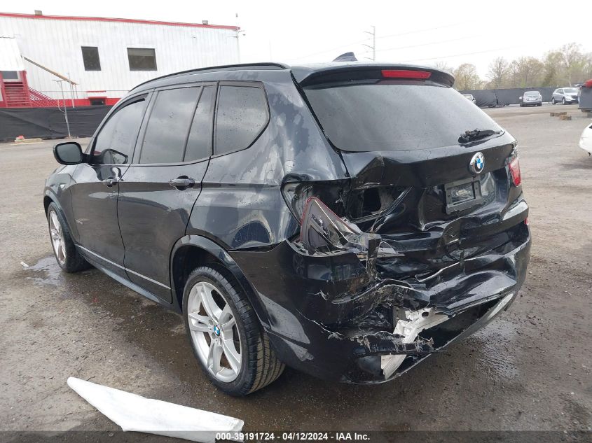 2013 BMW X3 xDrive28I VIN: 5UXWX9C5XD0A11452 Lot: 39191724