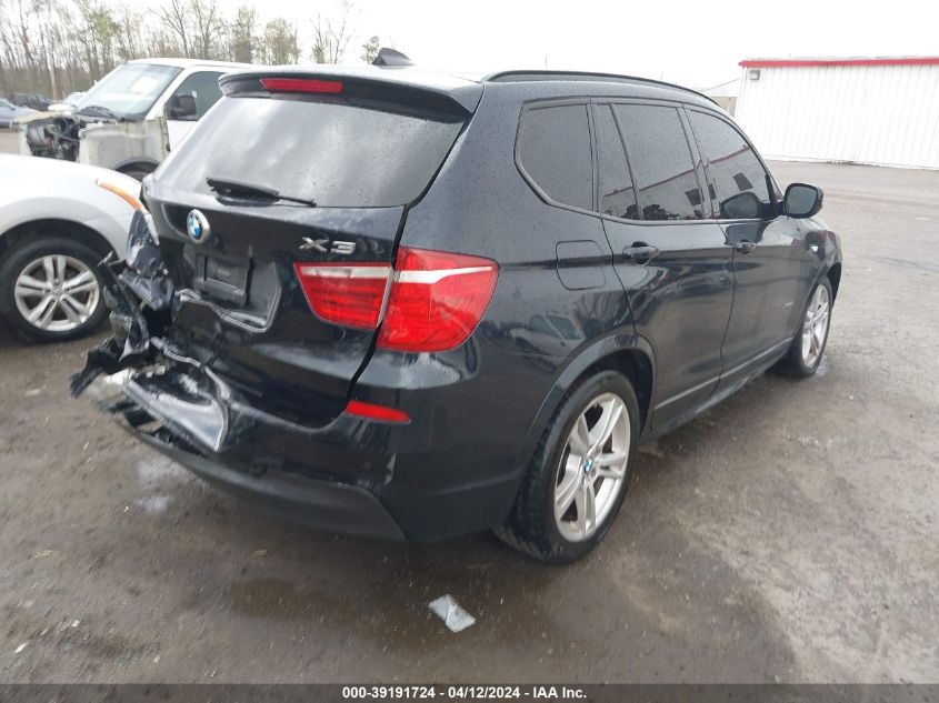 2013 BMW X3 xDrive28I VIN: 5UXWX9C5XD0A11452 Lot: 39191724