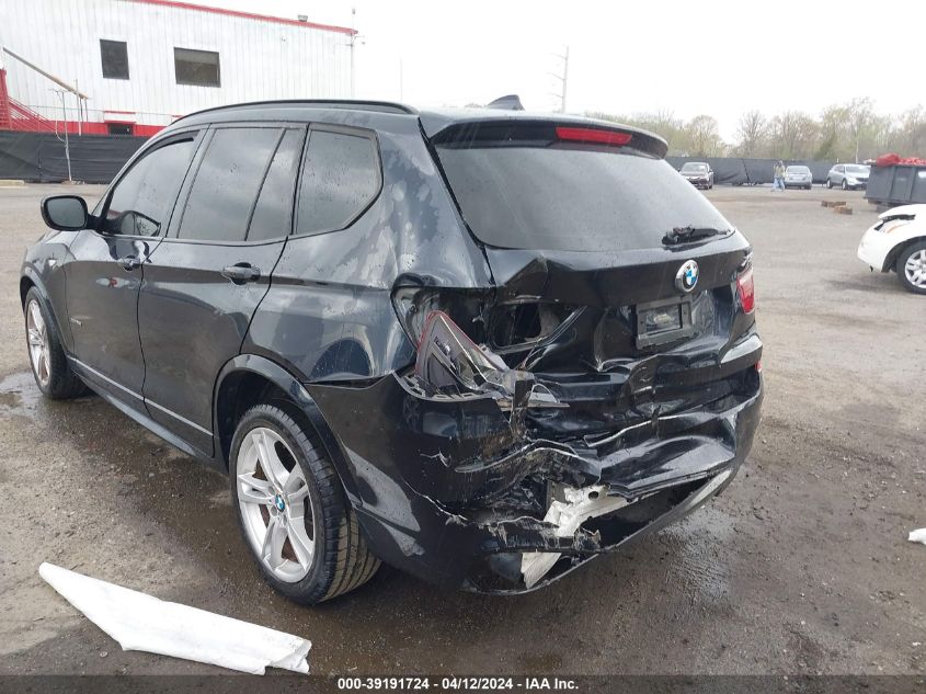 2013 BMW X3 xDrive28I VIN: 5UXWX9C5XD0A11452 Lot: 39191724