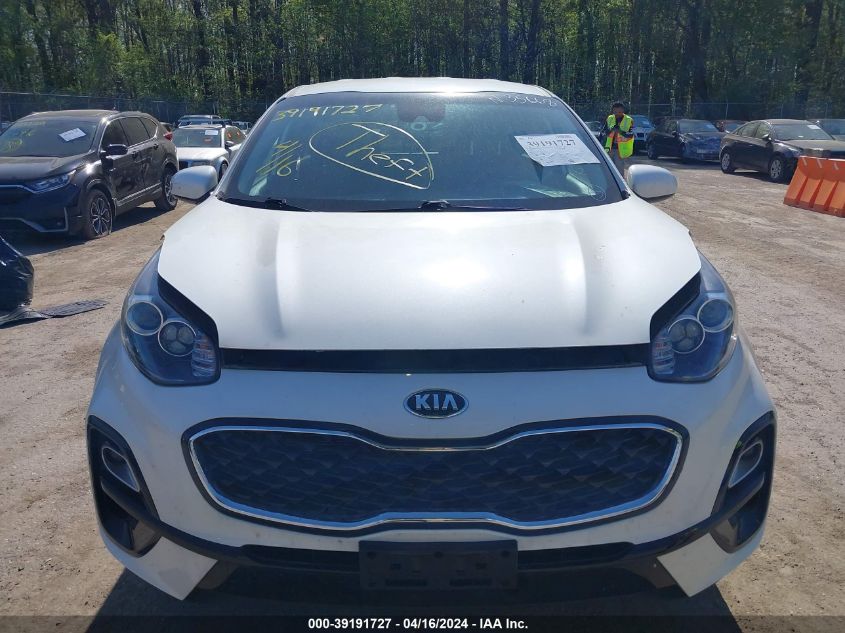 2022 Kia Sportage Lx VIN: KNDPMCAC2N7983761 Lot: 39191727