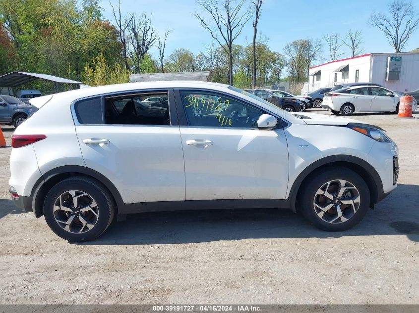 2022 Kia Sportage Lx VIN: KNDPMCAC2N7983761 Lot: 39191727