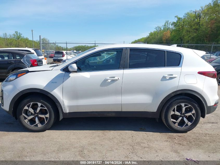 2022 Kia Sportage Lx VIN: KNDPMCAC2N7983761 Lot: 39191727