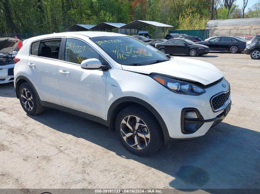 2022 Kia Sportage Lx VIN: KNDPMCAC2N7983761 Lot: 39191727