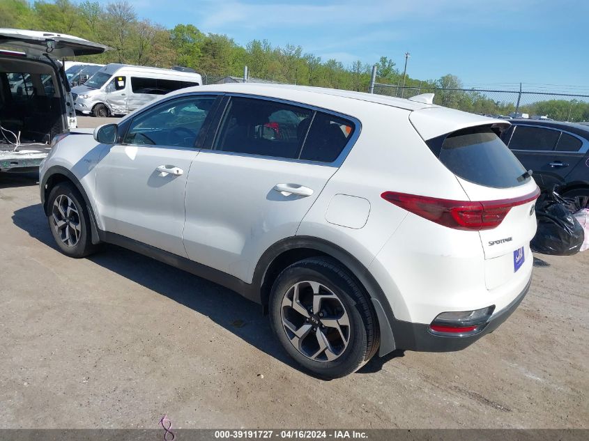 2022 Kia Sportage Lx VIN: KNDPMCAC2N7983761 Lot: 39191727