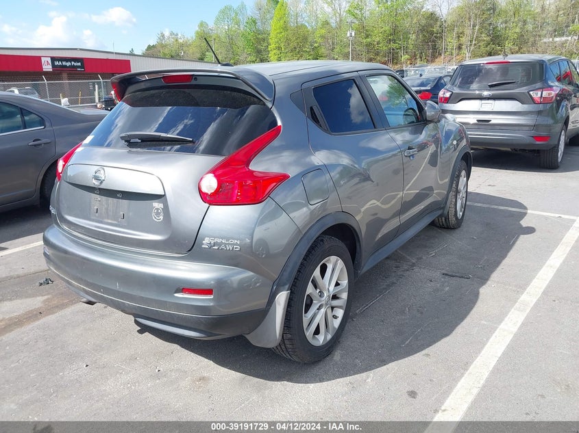 2011 Nissan Juke Sl VIN: JN8AF5MV6BT021947 Lot: 39191729