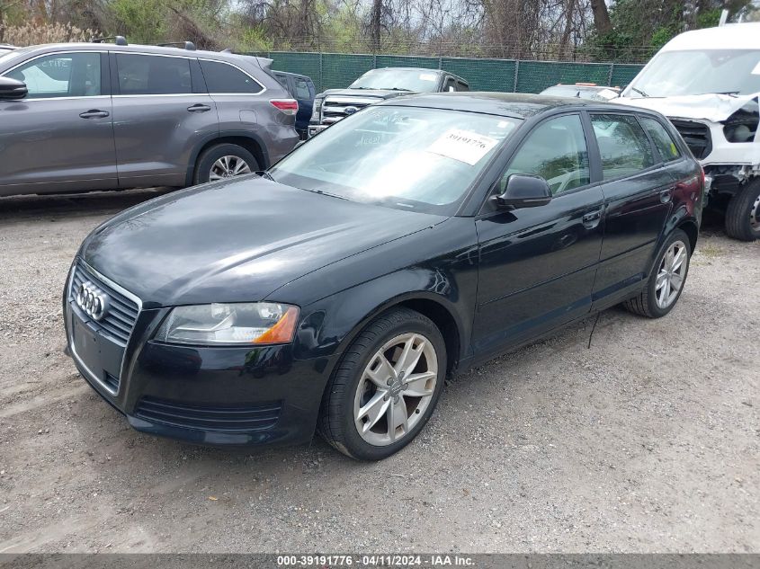 WAUHF98P59A074218 | 2009 AUDI A3