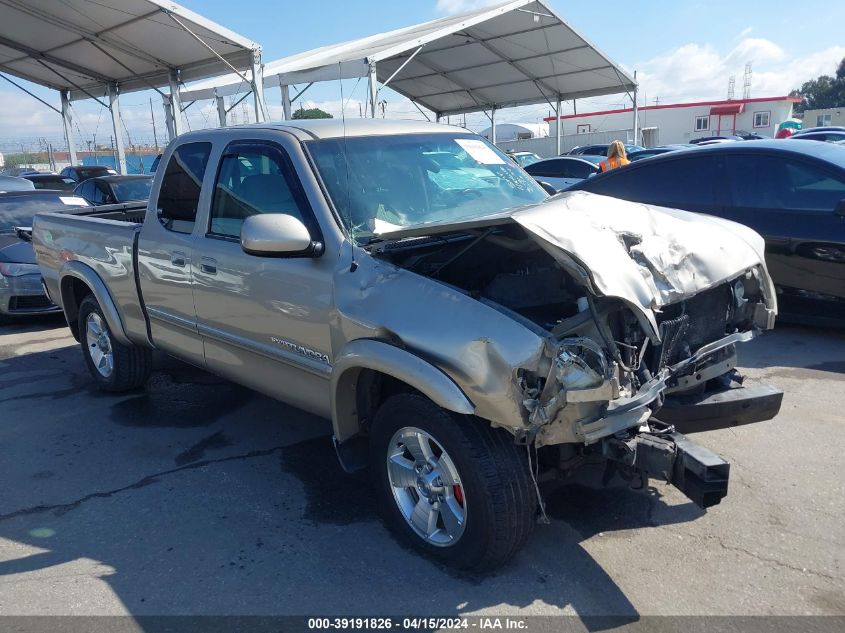 2004 Toyota Tundra Sr5 V8 VIN: 5TBRT341X4S452455 Lot: 39191826