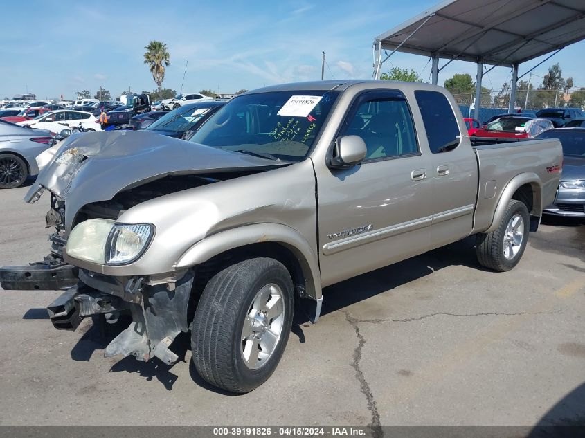 2004 Toyota Tundra Sr5 V8 VIN: 5TBRT341X4S452455 Lot: 39191826