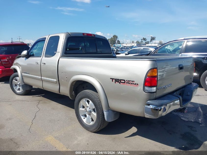 2004 Toyota Tundra Sr5 V8 VIN: 5TBRT341X4S452455 Lot: 39191826