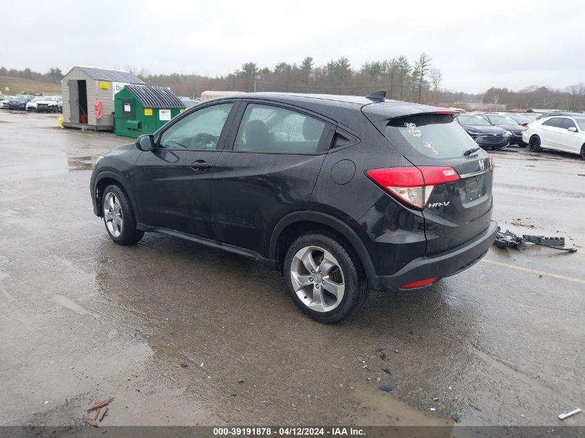 2019 Honda Hr-V Lx VIN: 3CZRU6H37KG719204 Lot: 39191878