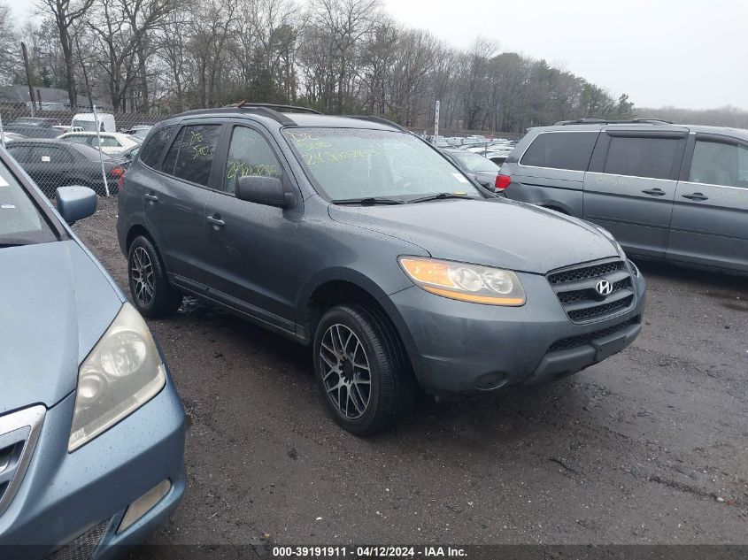 2008 Hyundai Santa Fe Gls VIN: 5NMSG73DX8H204117 Lot: 39191911