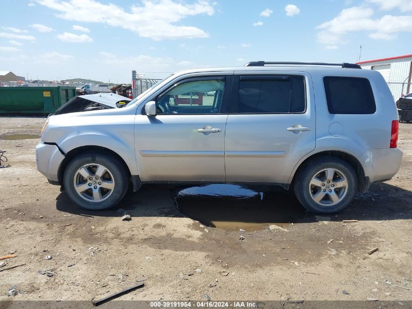 2011 Honda Pilot Ex-L VIN: 5FNYF4H52BB071648 Lot: 39191954