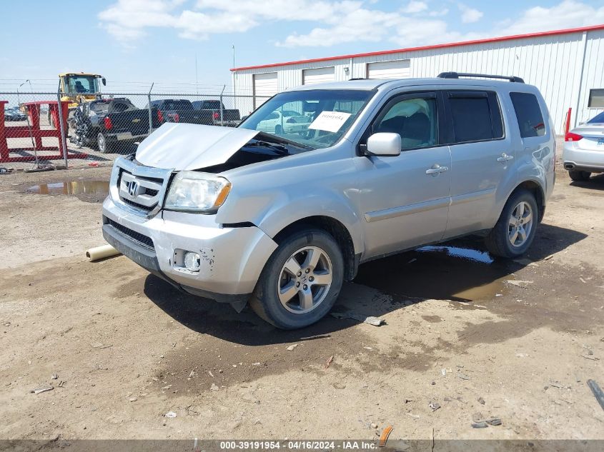 2011 Honda Pilot Ex-L VIN: 5FNYF4H52BB071648 Lot: 39191954