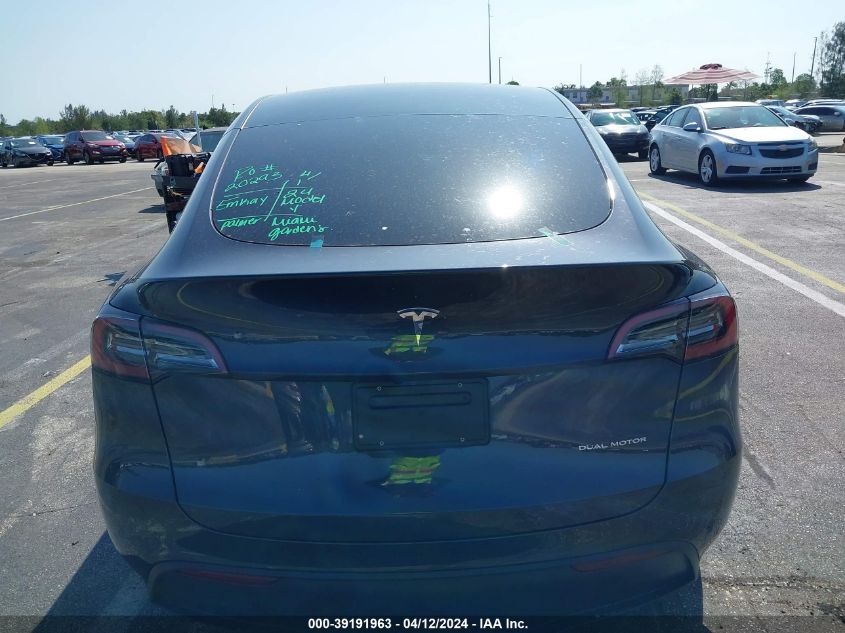 2024 TESLA MODEL Y - 7SAYGDEE8RF037762