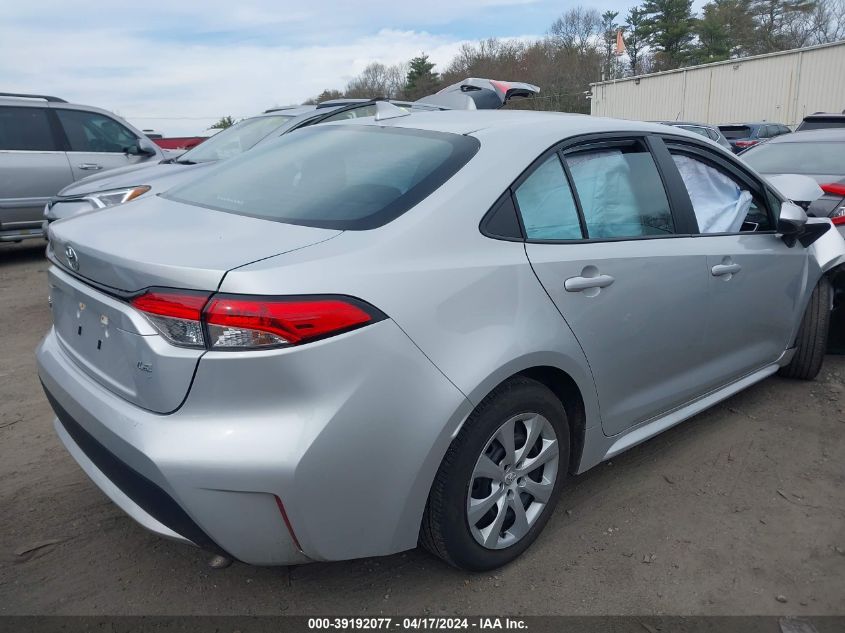 2020 Toyota Corolla Le VIN: 5YFEPRAE0LP052366 Lot: 39192077