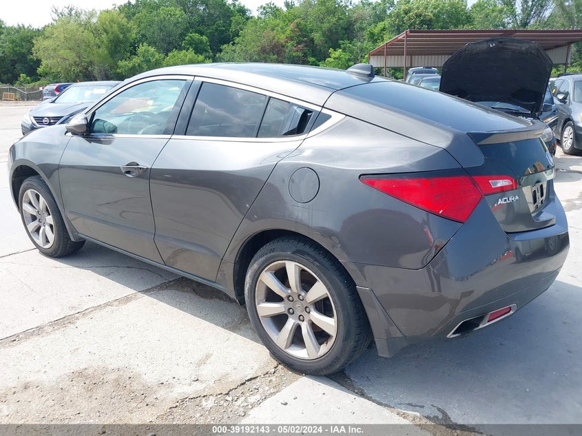 2012 Acura Zdx VIN: 2HNYB1H65CH500628 Lot: 39192143