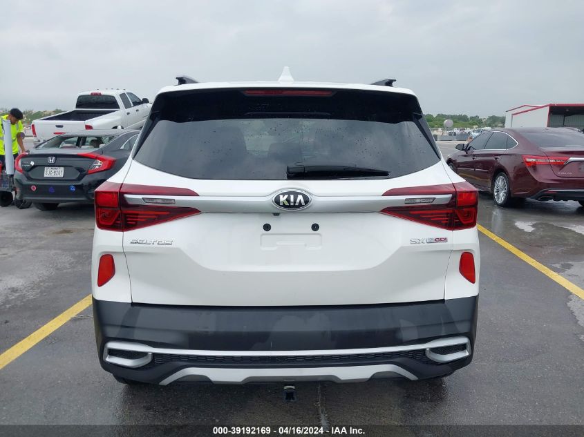 2021 Kia Seltos Sx Turbo VIN: KNDETCA29M7153035 Lot: 39192169