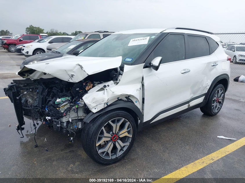 2021 Kia Seltos Sx Turbo VIN: KNDETCA29M7153035 Lot: 39192169