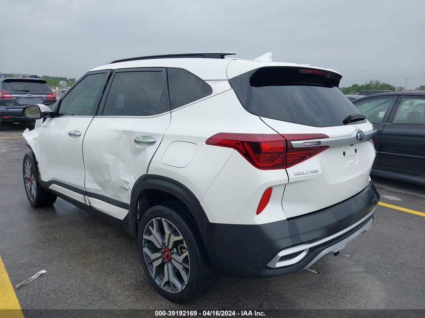 2021 Kia Seltos Sx Turbo VIN: KNDETCA29M7153035 Lot: 39192169